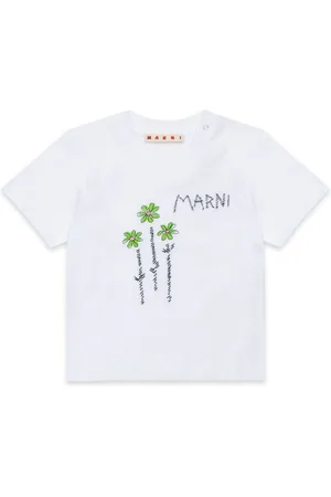 Marni Playera con bordado floral