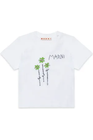 Marni Playera con bordado floral