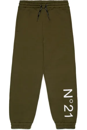 Nº21 Pants con logo estampado