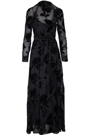 ZIMMERMANN Vestido largo Burnout Sheath
