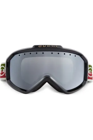 Gucci Lentes goggles para nieve con motivo Interlocking G