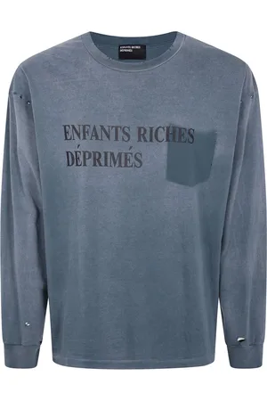 ENFANTS RICHES DEPRIMES Playera con logo estampado
