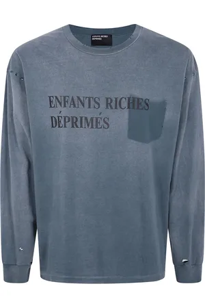 ENFANTS RICHES DEPRIMES Playera con logo estampado
