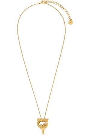 Salvatore Ferragamo Collar con dije Gancini