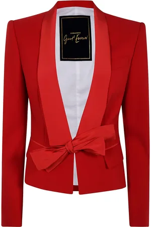 Dsquared2 Blazer con moño en la parte delantera