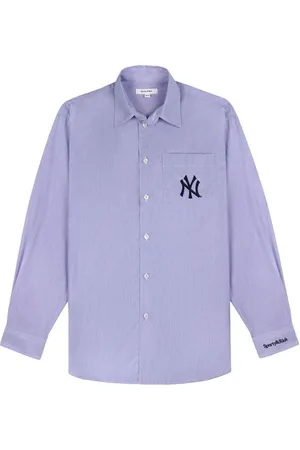 Sporty & Rich Camisa con estampado de rayas de x 