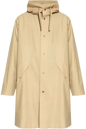Jil Sander Impermeable con logo estampado
