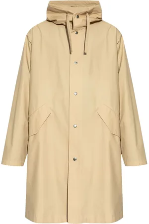 Jil Sander Impermeable con logo estampado