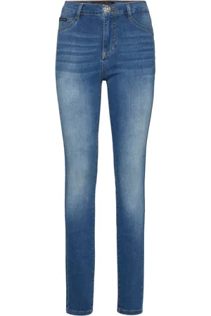 Philipp Plein Jeggings con tiro alto