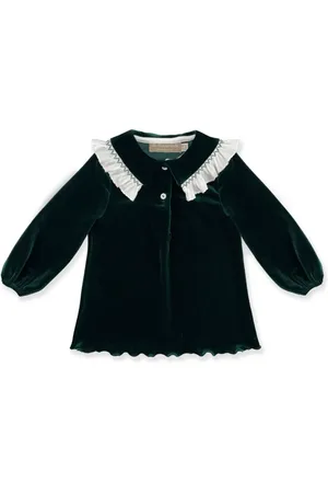 LA STUPENDERIA Playera tipo polo de velour