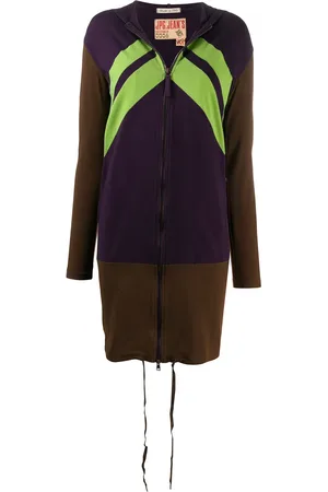 Jean Paul Gaultier Sudadera con capucha y diseño colour block 1990