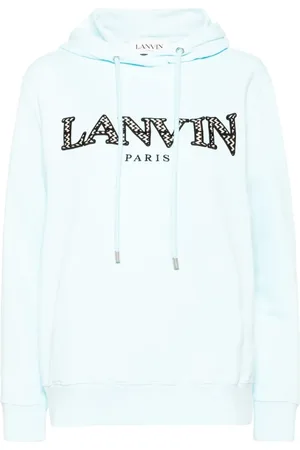Lanvin Hoodie con logo estampado