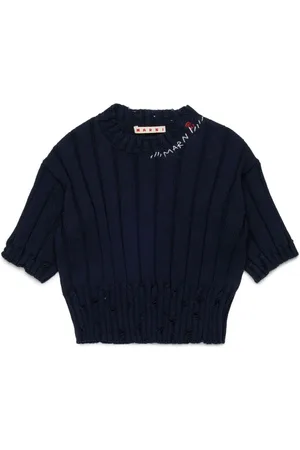 Marni Playera con efecto envejecido