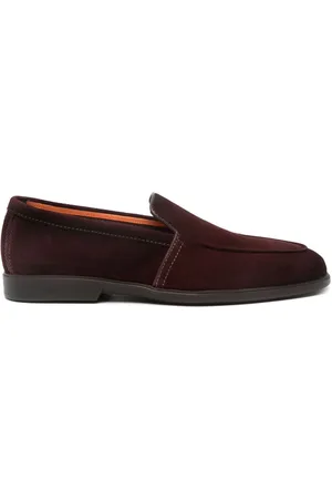 santoni Mocasines de gamuza