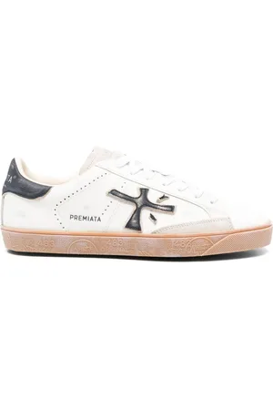 Premiata Tenis con parche del logo