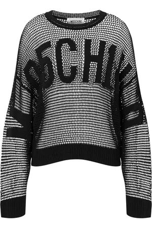 Moschino Suéter con logo en jacquard