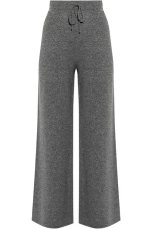 THEORY Pantalones tejidos con diseño acampanado