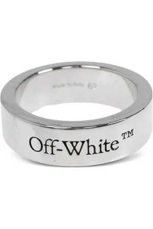 OFF-WHITE Anillo grabado