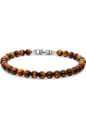 David Yurman Pulsera Spiritual Beads en plata de ley de 6mm