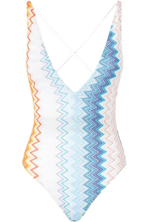 Missoni Traje de baño con motivo en zigzag