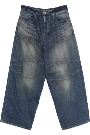 Balenciaga Jeans con parche del logo