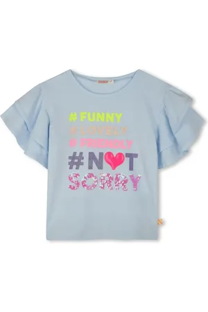 Billieblush Playera con detalles de lentejuelas