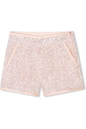 Chloé Shorts bordados con lentejuelas