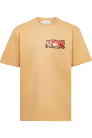 J.W.Anderson Playera con estampado de encaje JWA