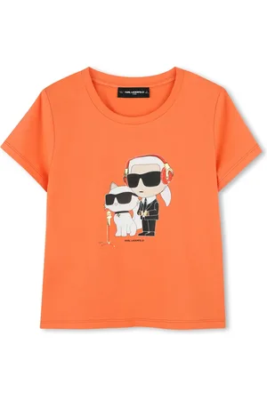 Karl Lagerfeld Playera con estampado gráfico