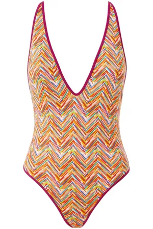 Missoni Traje de baño con estampado en zigzag