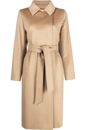 Max Mara Abrigo con moño en la cintura