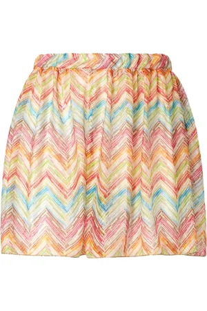 Missoni Pareo de playa tejido en zigzag