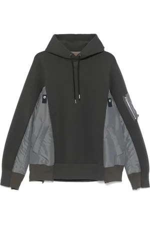 SACAI Hoodie con paneles