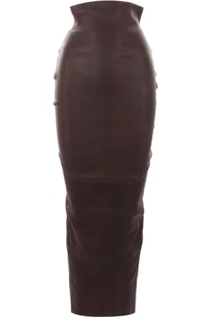 Rick Owens Falda larga Dirt Pillar