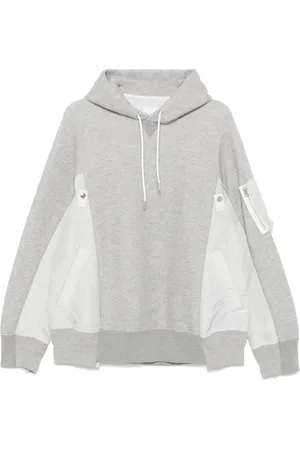 SACAI Hoodie con paneles