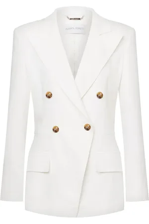 Alberta Ferretti Blazer con doble botonadura