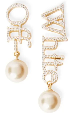OFF-WHITE Aretes con logo