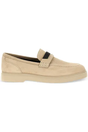 Brunello Cucinelli Mocasines con detalle de cadena Monili