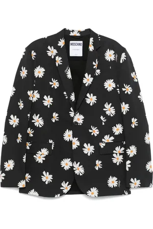 Moschino Blazer con estampado floral