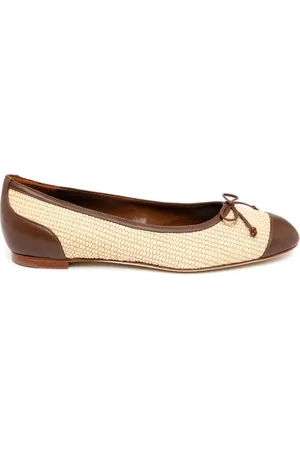 Manolo Blahnik Flats con detalle de moño