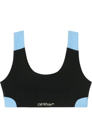 OFF-WHITE Brasier deportivo con diseño color block