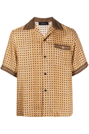 AMIRI Camisa con estampado geométrico