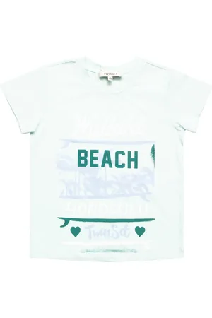 Twin-Set Playera con sello gráfico