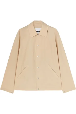 Jil Sander Chamarra con logo estampado
