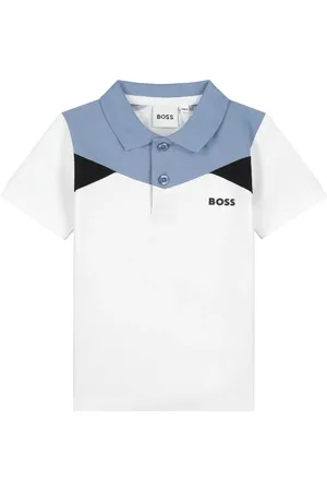 HUGO BOSS Playera tipo polo estampada
