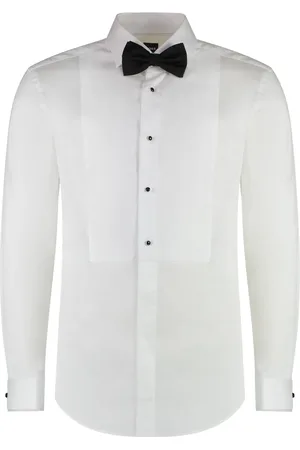 HUGO BOSS Camisa con detalle de moño