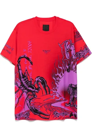 Givenchy Playera con estampado gráfico