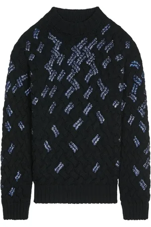 DRIES VAN NOTEN Suéter bordado con lentejuelas