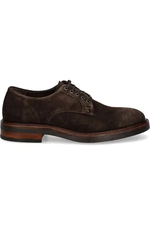 Hackett Zapatos derby de gamuza