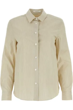 The Row Camisa con rayas estampadas
